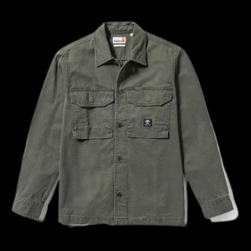Timberland Double Patched Pockets Shirt 'Olive Green'