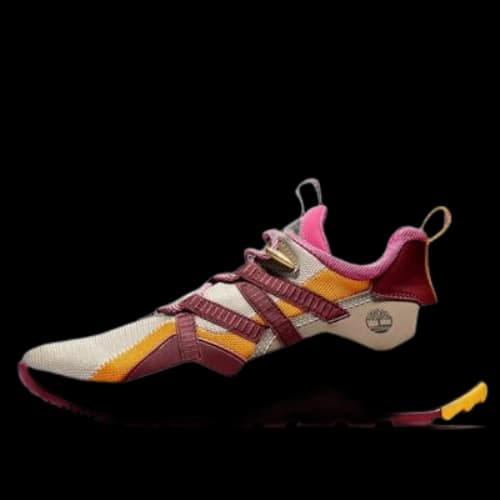 Timberland Madbury Mixed-Media 'Red Gray Yellow' (Women's)