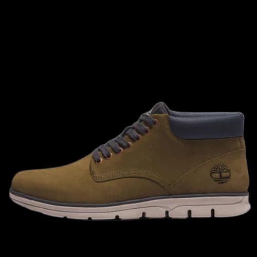 Timberland Bradstreet Leather Chukka Boots 'Olive Nubuck'