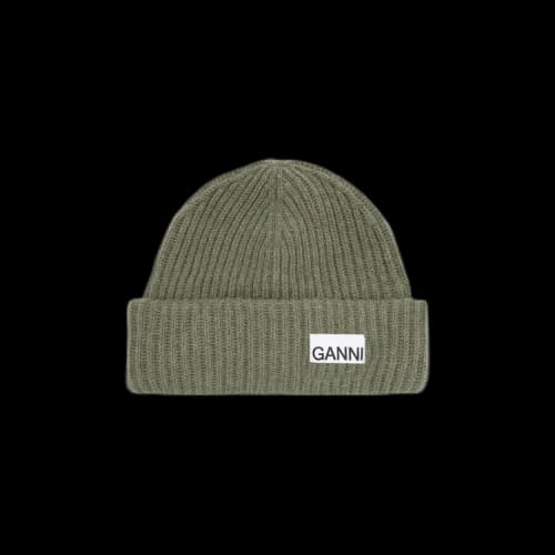GANNI Wool Beanie 'Kalamata'