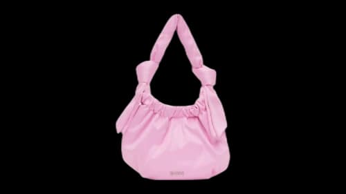 Ganni Small Occasion Hobo Bag Lilac