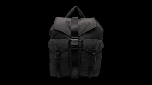 Ganni Tech Backpack Bag Black