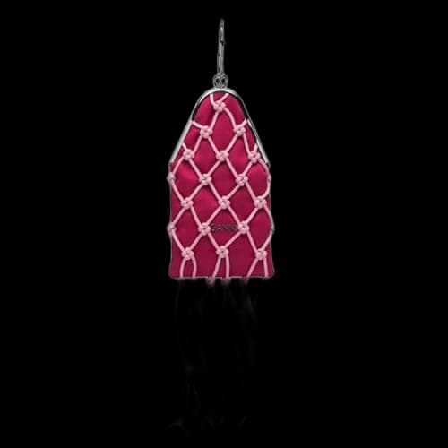 GANNI Occasion Braided Bangle Purse 'Love'