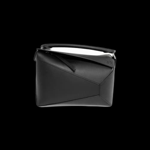 Loewe Puzzle Edge Medium Bag 'Black'