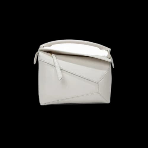 Loewe Small Monochrome Puzzle Edge 'White'