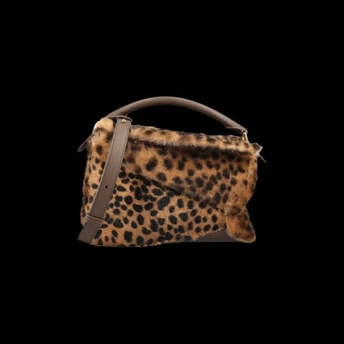 Loewe Puzzle Edge Small Bag 'Beige/Brown'