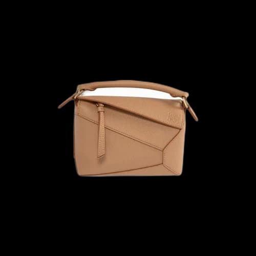 Loewe Puzzle Edge Mini Bag 'Toffee'