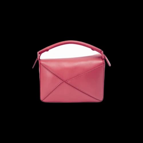 Loewe Puzzle Small Solid Bag 'Plumrose'