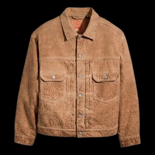Stussy x Levi's Dyed Jacquard Jacket 'Brown'