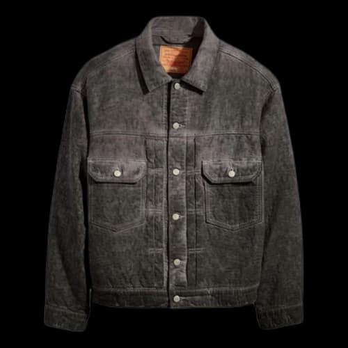 Stussy x Levi's Dyed Jacquard Jacket 'Black'