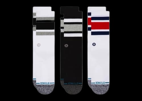 Stance Cotton Crew Socks (3 Pack) Boyd/Multi