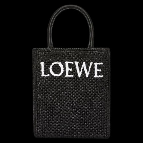 Loewe A5 Tote Bag 'Black/White'