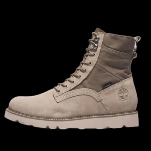 Timberland Vibram Waterproof Leather and Fabric Boots 'Beige Suede'