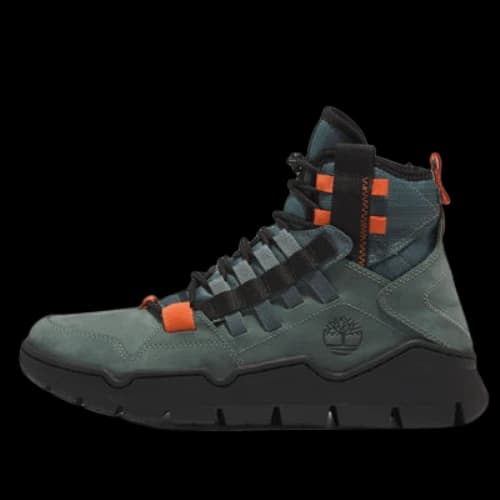 Timberland Earhkeepers by Rburn Timberloop Utility Boots 'Green Nubuck'