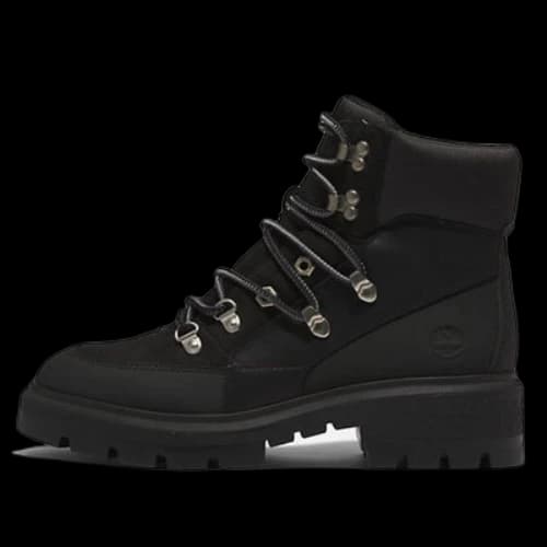 Timberland Cortina Valley Waterproof Mid Hiker Boots 'Black Full Grain' (Women's)