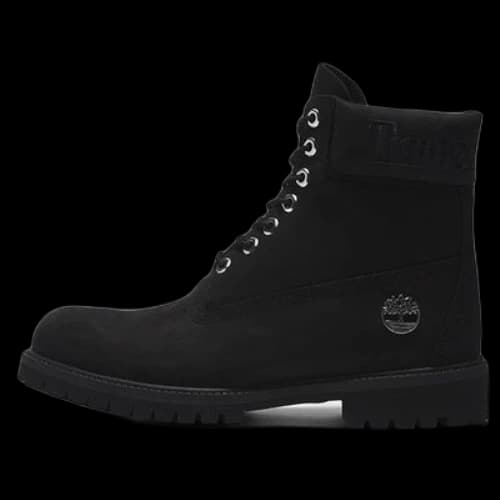 Timberland Premium 6 Inch Waterproof Boots 'Black Waterbuck'