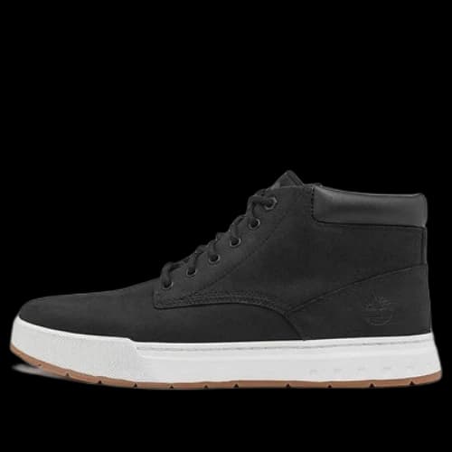 Timberland Maple Grove Wide Fit Leather Chukka Boots 'Black'