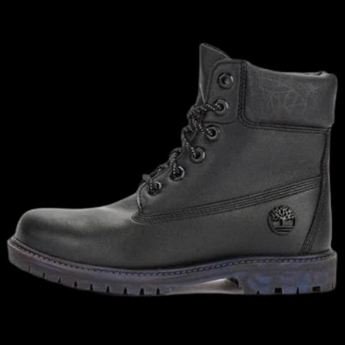 Timberland Heritage 6 Inch Waterproof Boot 'Black Leather Rubber Outsole' (Women's)