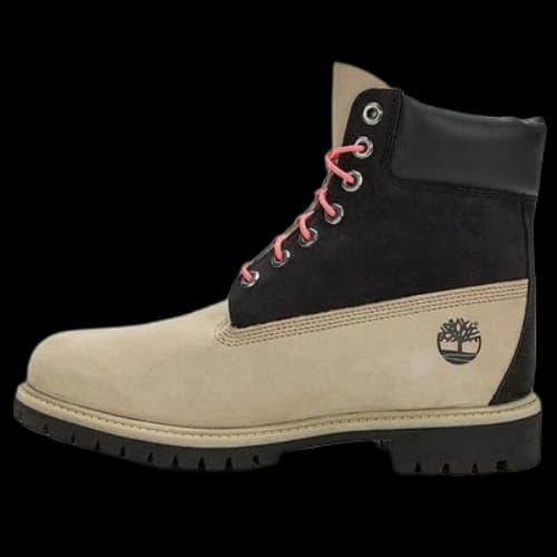 Timberland Premium 6 Inch Waterproof Boots 'Black Regenerative Leather Brown'