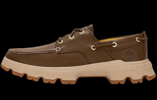 Timberland Greenstride Originals Ultra Leather Boat Shoes 'Dark Brown'
