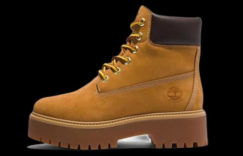 Timberland Stone Steet 6 Inch Premium Platform Waterproof Boots 'Wheat Nubuck' (Women's)