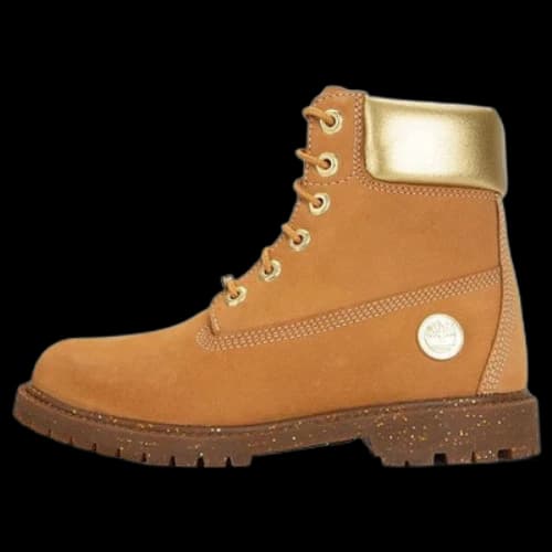 Timberland Heritage 6 Inch Waterproof Boots 'Wheat Nubuck with Gold' (Women's)