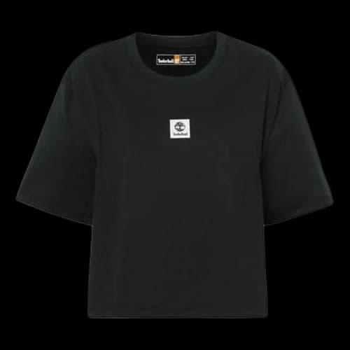Timberland Logo T-Shirt 'Black' (Women's)