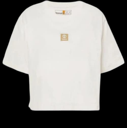 Timberland Logo T-Shirt 'White' (Women's)