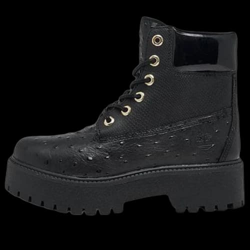 Timberland Stone Street 6 Inch Waterproof Platform Boots 'Black' (Women's)