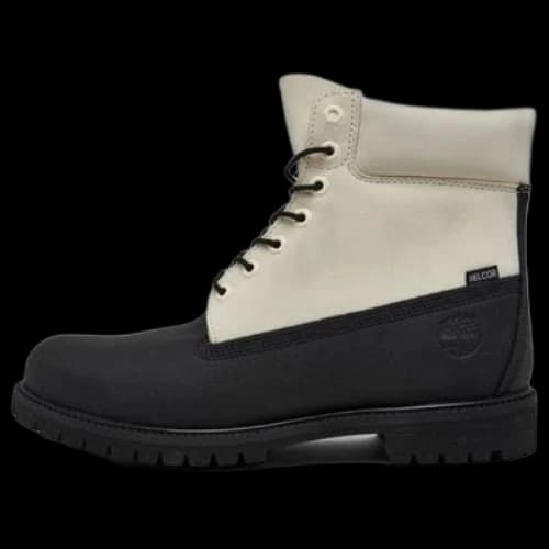 Timberland Premium 6 Inch Waterproof Boot 'Black White'
