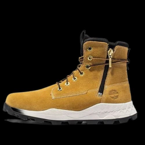 Timberland Brooklyn Side Zip Boot 'Wheat Nubuck with Camo'