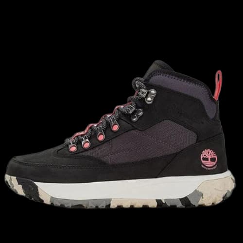 Timberland Greenstride Motion 6 Mid Fabric and Leather Waterproof Hiking Boot 'Black' (Women's)