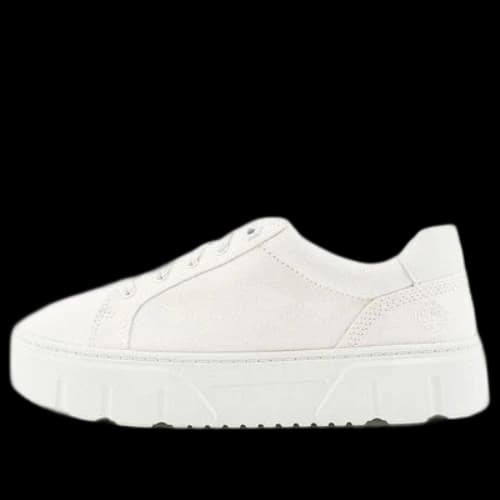 Timberland Laurel Court Low Lace Up Sneakers 'White Canvas' (Women's)