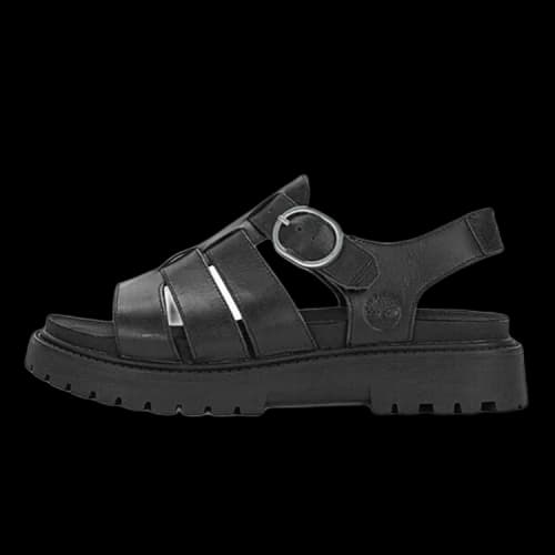 Timberland Clairemont Way Fisherman Sandals 'Black Nubuck' (Women's)