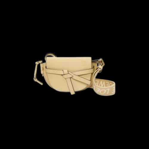 Loewe Mini Gate Dual Bag 'Butter'