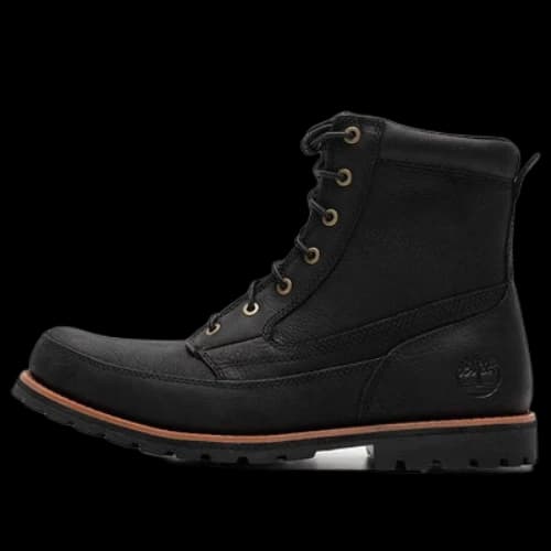 Timberland Attleboro 6 Inch Boot 'Black Full Grain'
