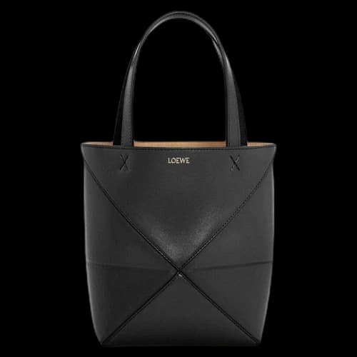 Loewe Puzzle Fold Tote Mini 'Black'