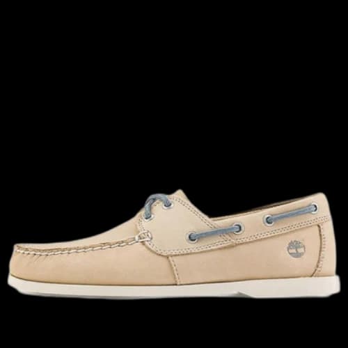 Timberland Cedar Bay Boat Shoes 'Light Beige Nubuck'