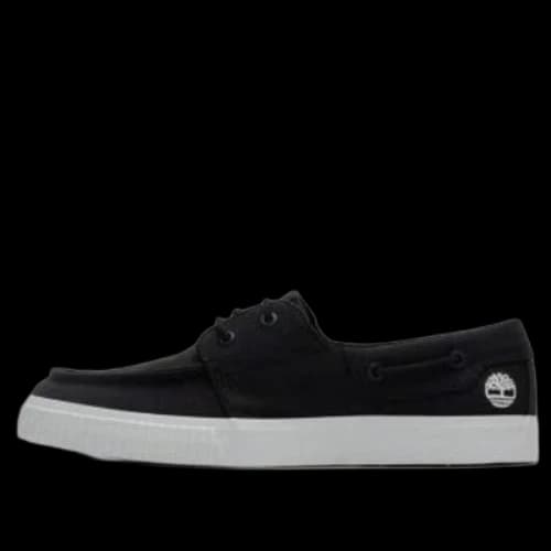 Timberland Low Lace Up Sneakers 'Black Canvas'