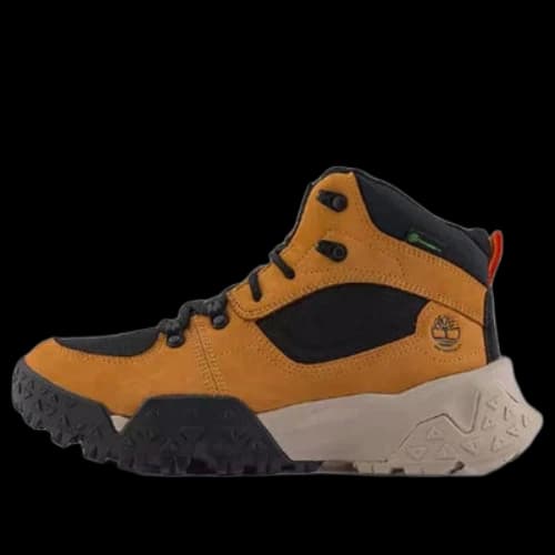 Timberland Motion Scramble Mid Lace Up Waterproof Hikers 'Wheat Nubuck'