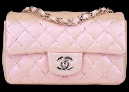 Chanel Mini Rectangular Flap Bag 21 Pink