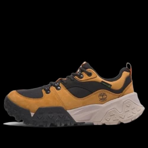 Timberland Motion Scramble Low LaceUp Waterproof Hikers 'Wheat Nubuck'