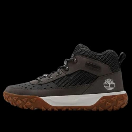 Timberland Greenstride Motion 6 Mid Fabric and Leather Waterproof Boots 'Black'