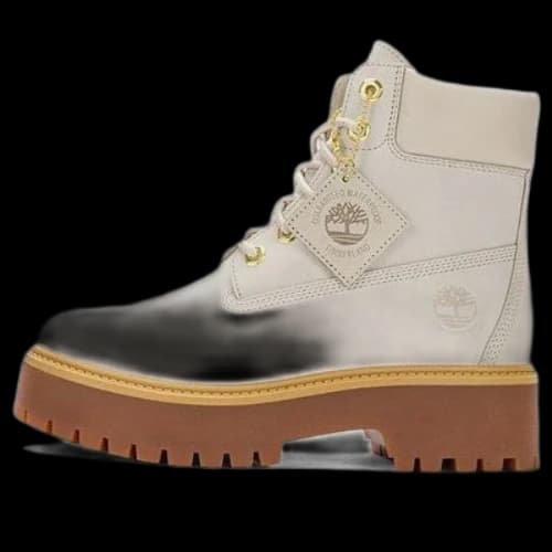 Timberland Stone Street 6 Inch Platform Waterproof Boot 'Light Taupe' (Women's)