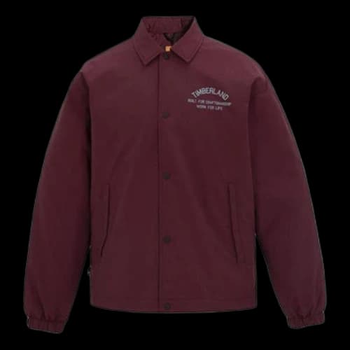 Timberland Letter Printed Shirt 'Burgundy'