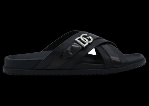 Dolce & Gabbana Cowhide Sandal Black