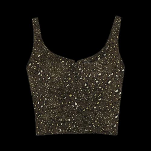 Versace Leopard Pattern Top 'Brown'