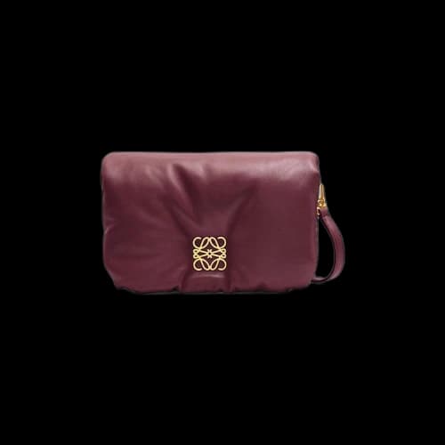 Loewe Goya Puffer Mini Bag 'Burgundy'