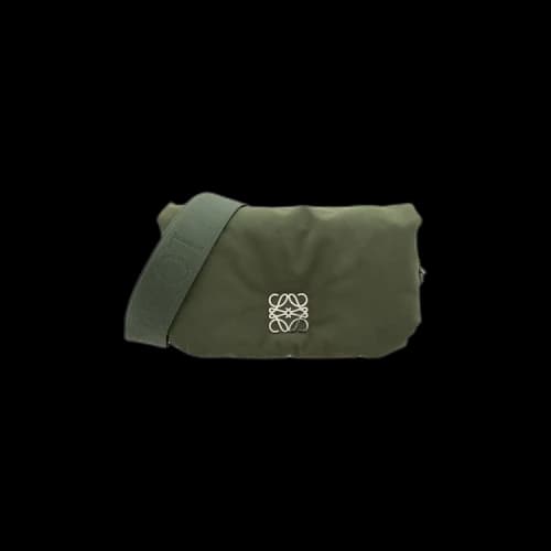Loewe Goya Puffer Nylon Mini Bag 'Vintage Khaki'