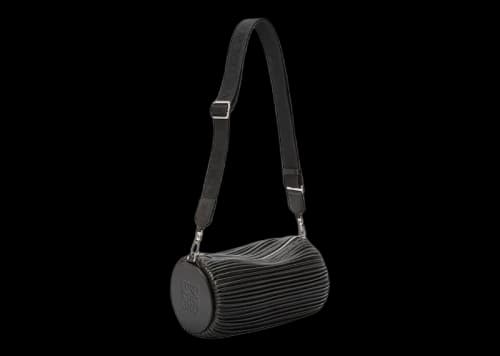 LOEWE Large Bracelet Pouch in Pleated Nappa Black